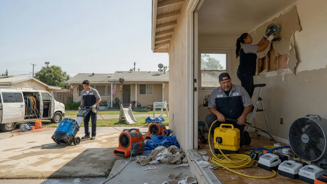 Water Damage Restoration in Coats, KS near me